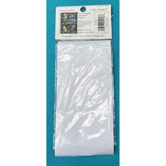 Provo Craft Rascals Puffy Bunny Hop Colorful Stickers Sheet Children Scrapbook - Picture 3 of 12